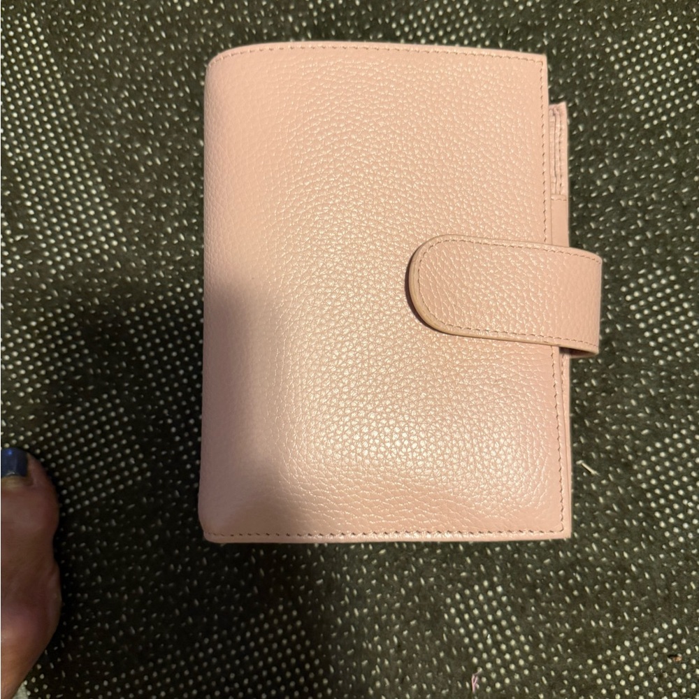 Pink Leather Wallet